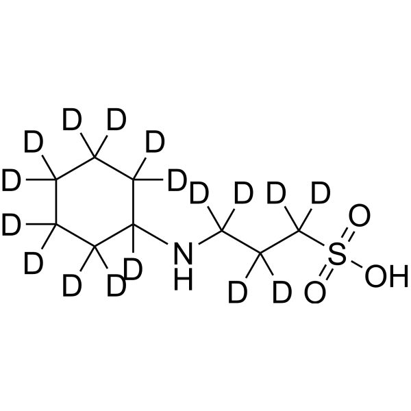3-(Cyclohexylamino)-1-propanesulfonic Acid-d17 1219804-15-5